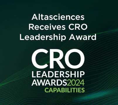 Altasciences has been recognized for excellence in contract research with a 2024 CRO Leadership Award for Capabilities