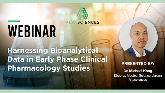Webinar - Harnessing Bioanalytical Data in Early Phase Clinical Pharmacology
