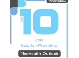 Medhealth Outlook Top 10 CRO Solution Providers Logo