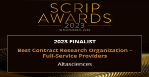 Altasciences shortlisted for the Scrip Awards 2023 Best Contract Research Organization Full-Service Provider