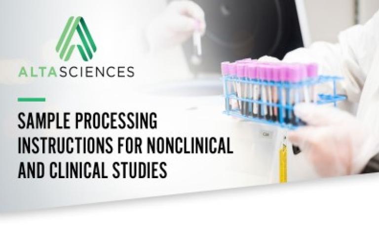 Complimentary Webinar — Critical Sample Handling Processes for Preclinical and Clinical Studies 