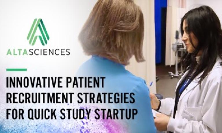 Meet your milestones faster with Altasciences' targeted approach for recruiting special and patient populations